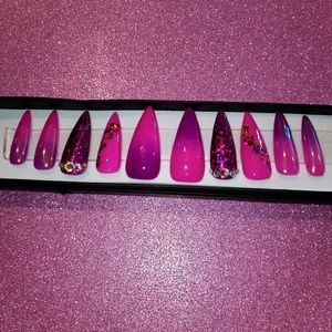 Luxury gel press-ons